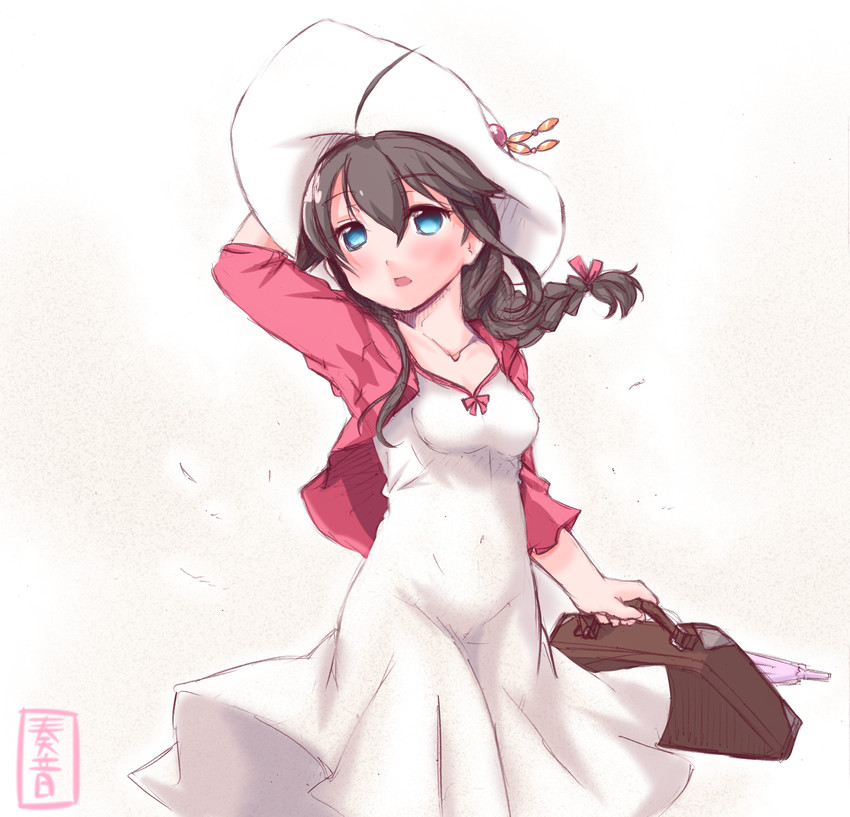 shigure and shigure kai ni (kantai collection) drawn by kanon_(kurogane_knights)