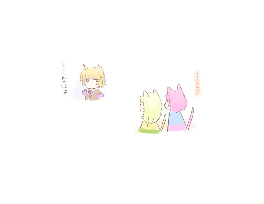 komeiji koishi, komeiji satori, and mizuhashi parsee (touhou) drawn by kokotetsu