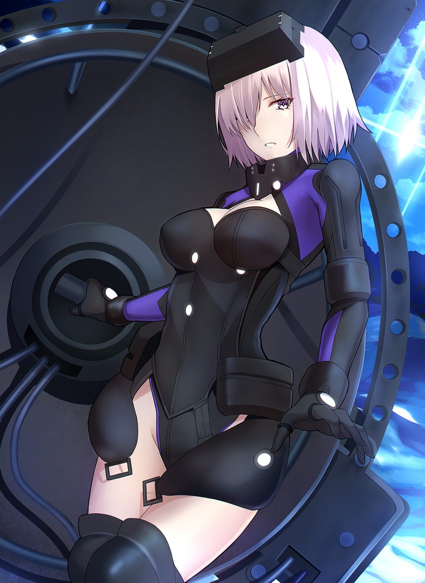 mash kyrielight (fate and 1 more) drawn by shigure_s