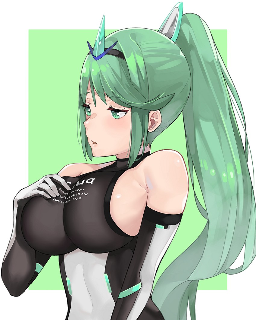 pneuma (xenoblade chronicles and 1 more) drawn by j@ck