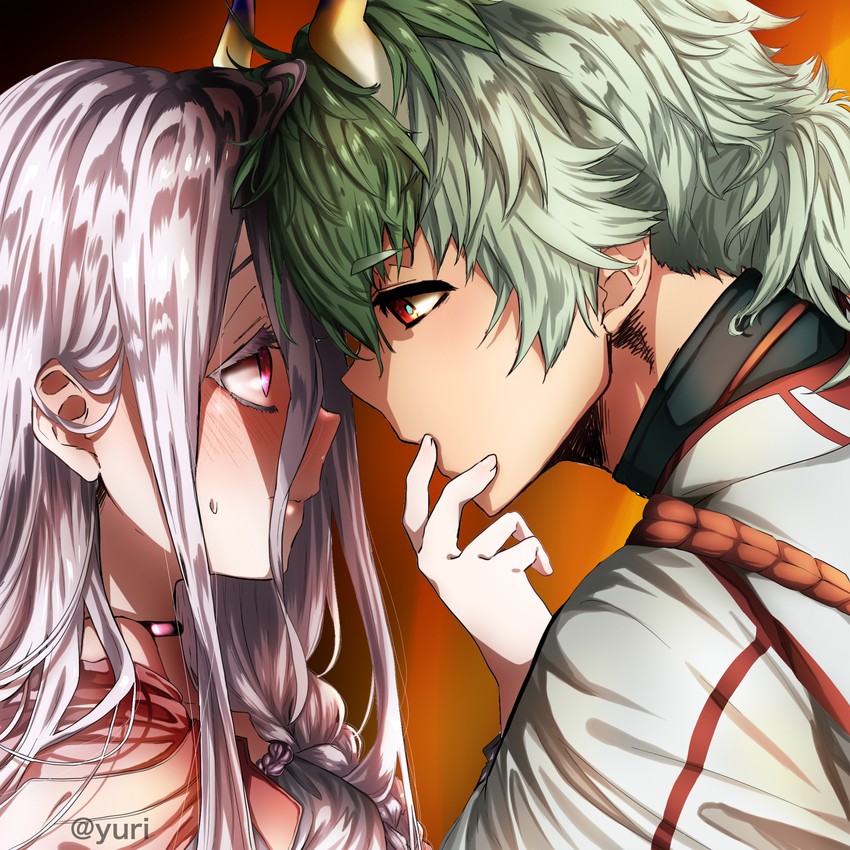 shiraori and wrath (kumo desu ga nani ka?) drawn by yoyo94919569
