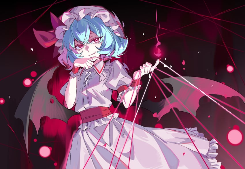 remilia scarlet (touhou and 1 more) drawn by neet_xing