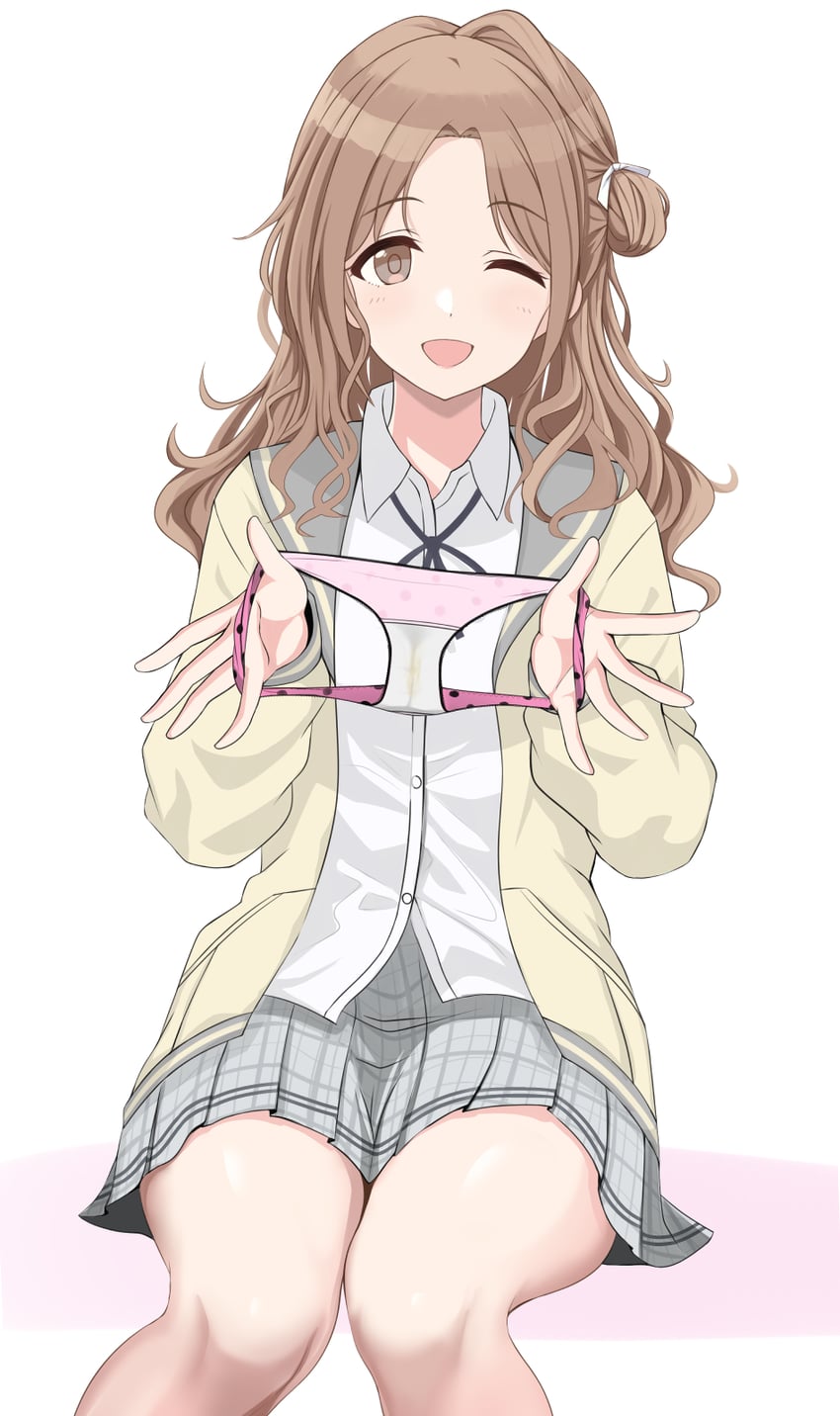ichikawa hinana (idolmaster and 1 more) drawn by baji_toufuu_(bajitohfu)