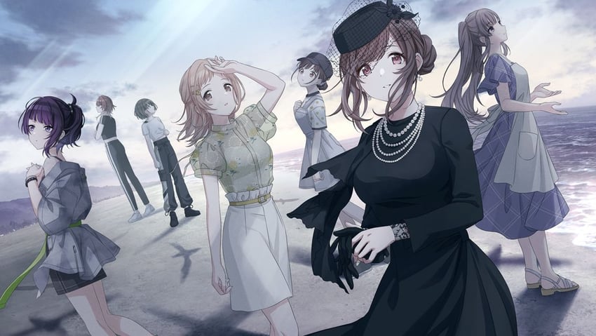 tsukioka kogane, sonoda chiyoko, sakuragi mano, tanaka mamimi, yukoku kiriko, and 2 more (idolmaster and 1 more)