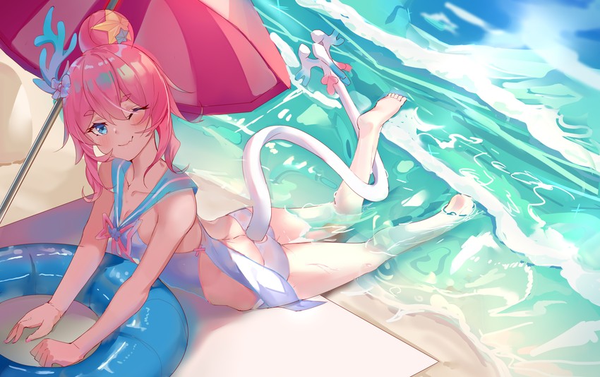 rozaliya olenyeva (honkai and 1 more) drawn by zhongwu_chahui