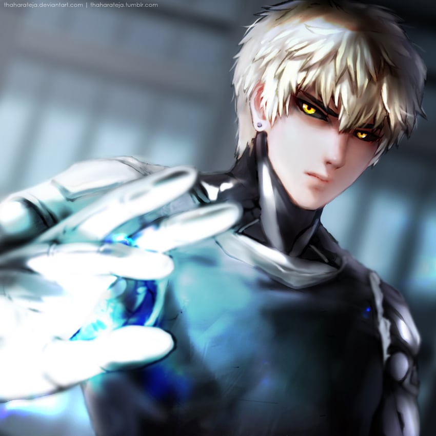 genos (one-punch man) drawn by thaharateja