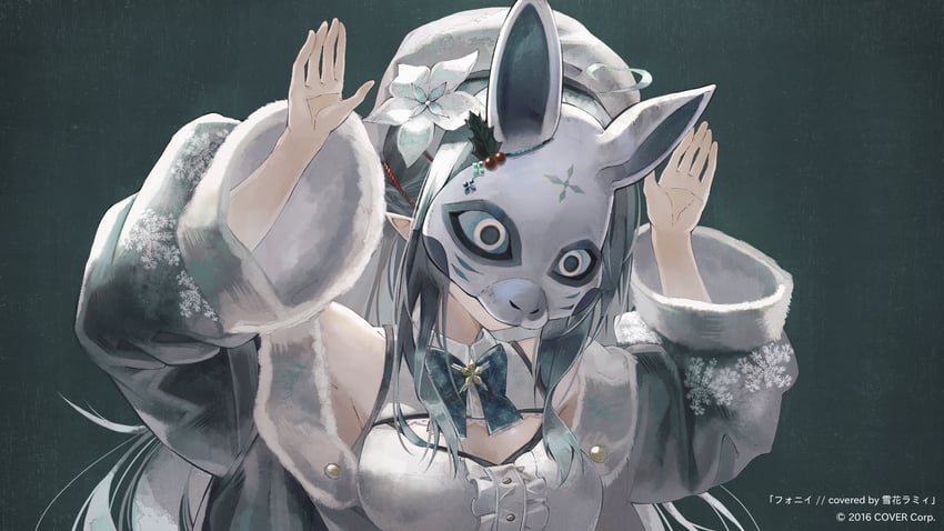 yukihana lamy (hololive and 1 more) drawn by anzi