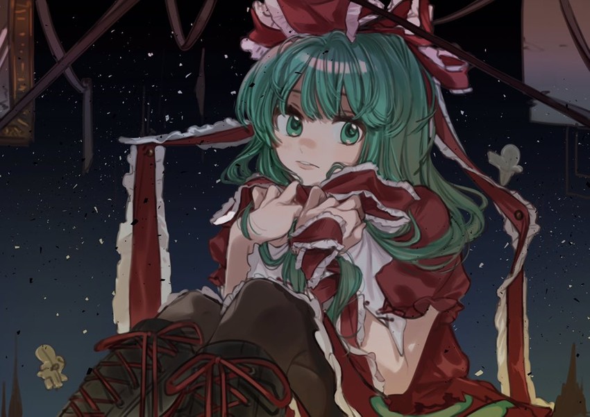 kagiyama hina (touhou) drawn by gotagotay
