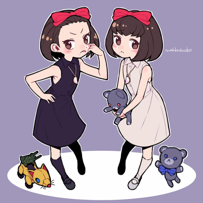 mai and aki (persona and 1 more) drawn by do_m_kaeru | Danbooru