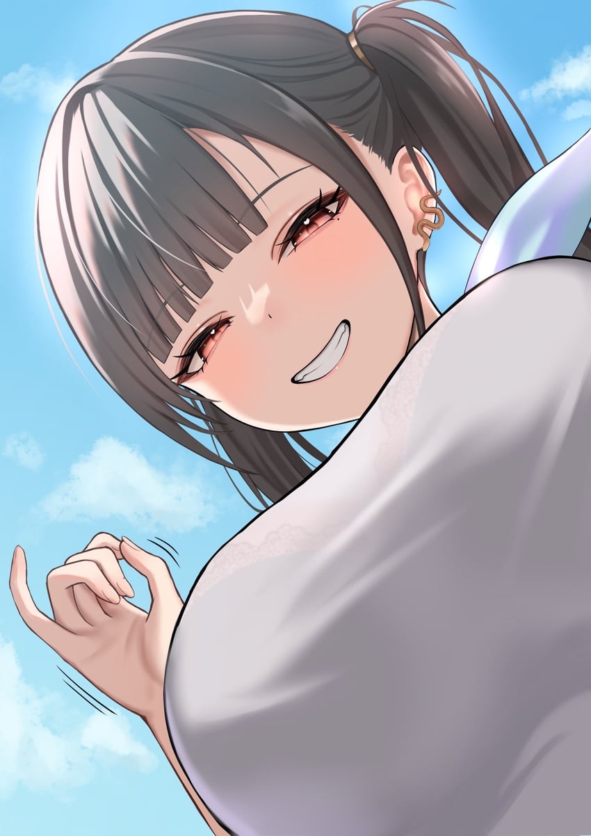 sora (goddess of victory: nikke) drawn by nishinokyo