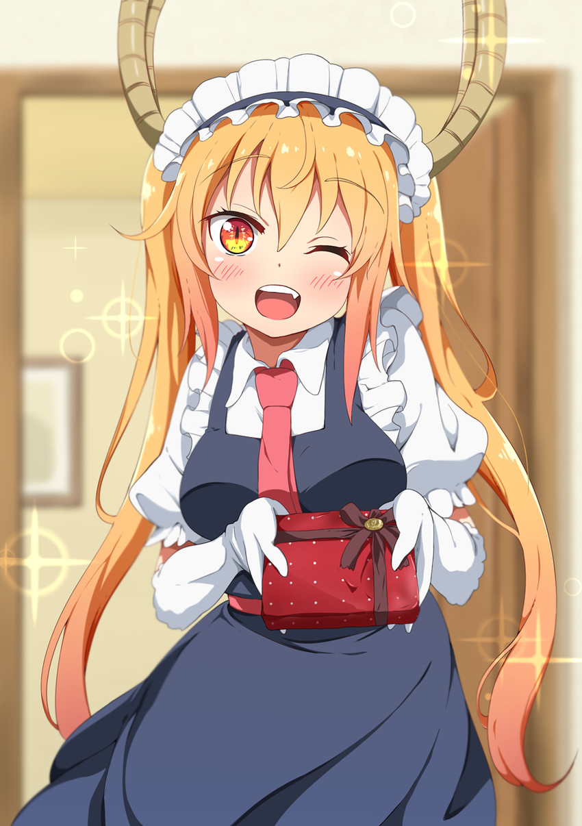 tohru (kobayashi-san chi no maidragon) drawn by kei_(0497)