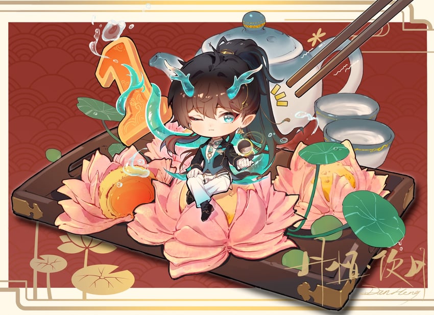 dan heng (honkai and 1 more) drawn by yunmaojan