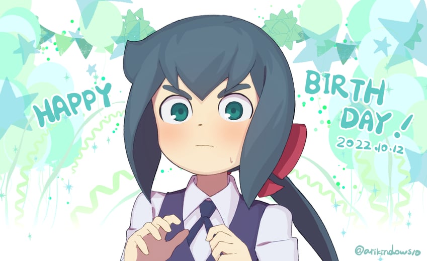 constanze amalie von braunschbank-albrechtsberger (little witch academia) drawn by arikindows10