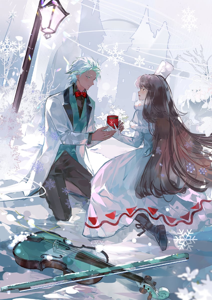 cocoa cookie and mint choco cookie (cookie run) drawn by tang_qi_zang
