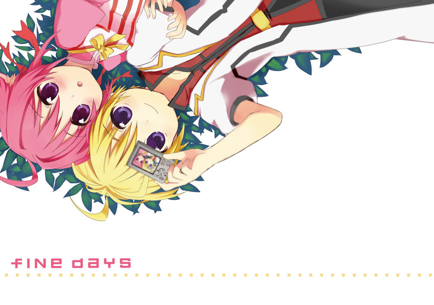 millhiore f. biscotti and cinque izumi (dog days) drawn by miyashita_nano