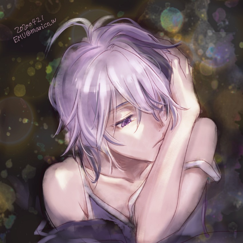 flower (vocaloid) drawn by emu_(marico_w)