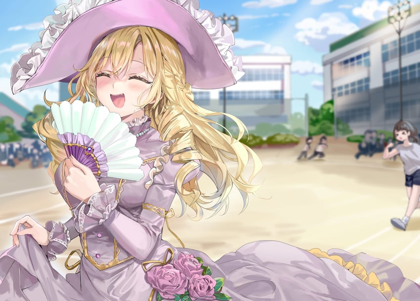 kiryuin sumire (tokidoki bosotto roshia-go de dereru tonari no alya-san) drawn by momoko_(momopoco)