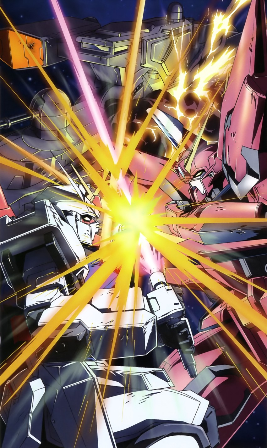 strike gundam, aile strike gundam, and aegis gundam (gundam and 2 more)