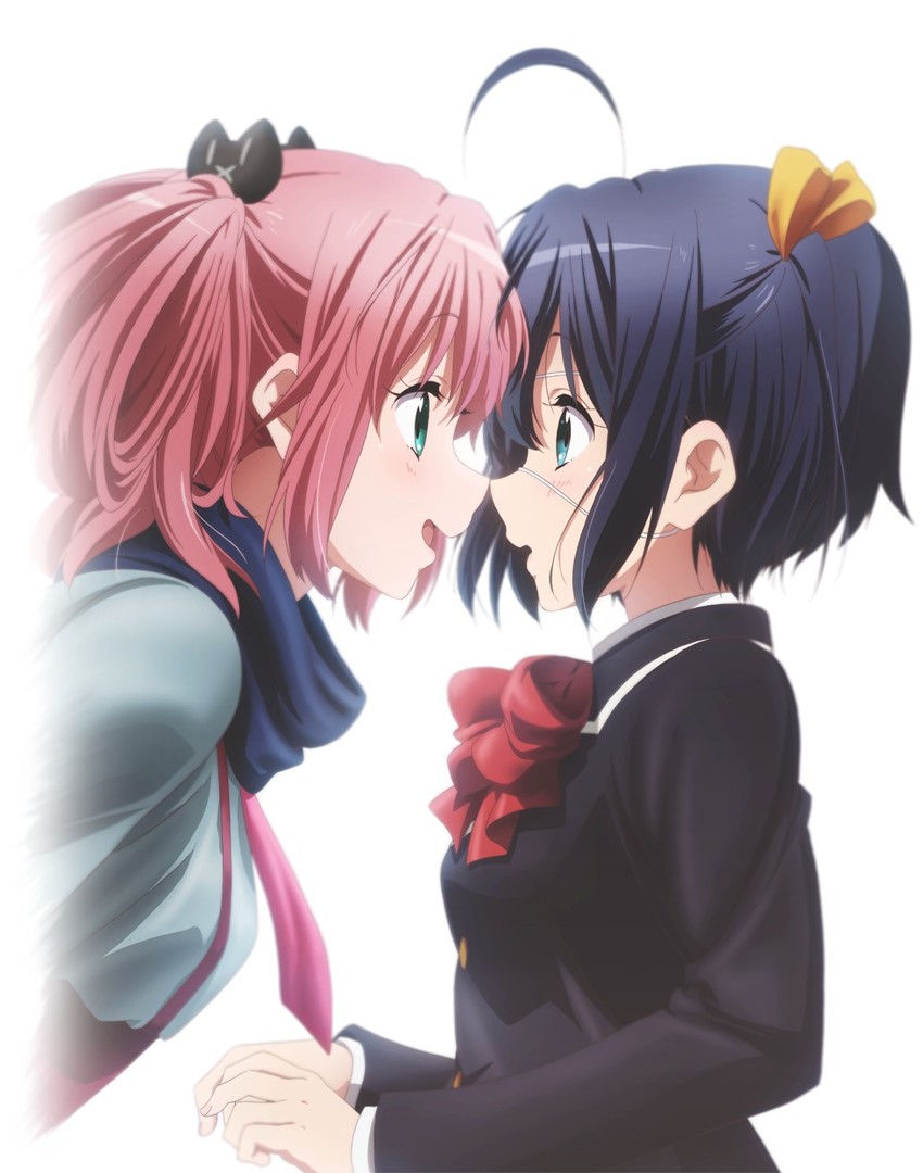 takanashi rikka and shichimiya satone (chuunibyou demo koi ga shitai!)