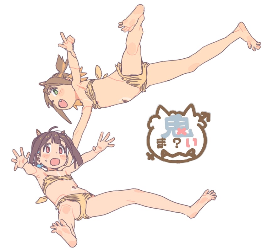 hozuki momiji and oka asahi (onii-chan wa oshimai!) drawn by imamura_ryou