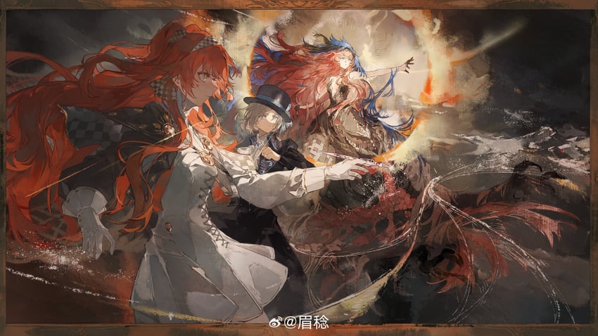 vertin, sonetto, and nautika (reverse:1999) drawn by mei_ren