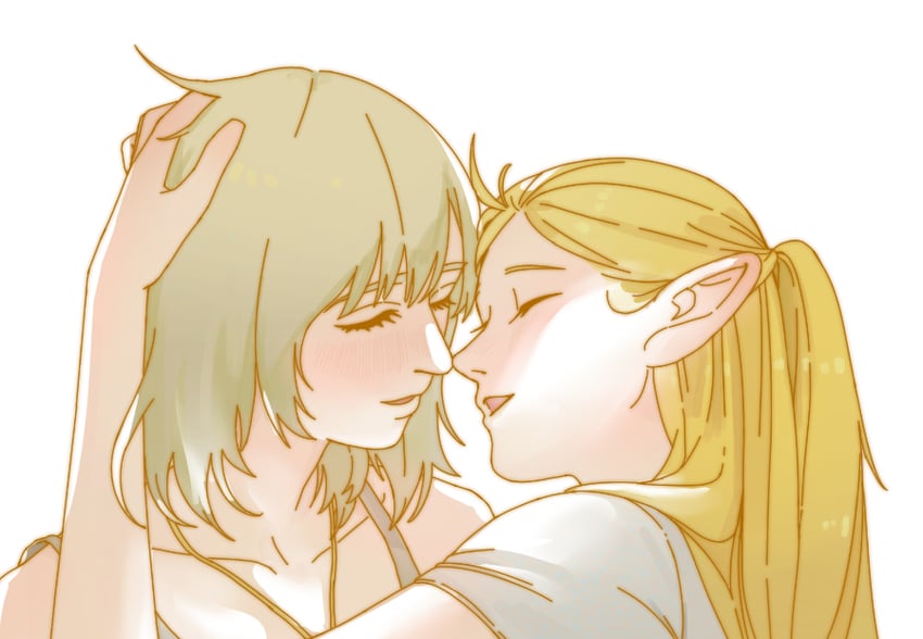 marcille donato and falin touden (dungeon meshi) drawn by ciiiiiiiiien