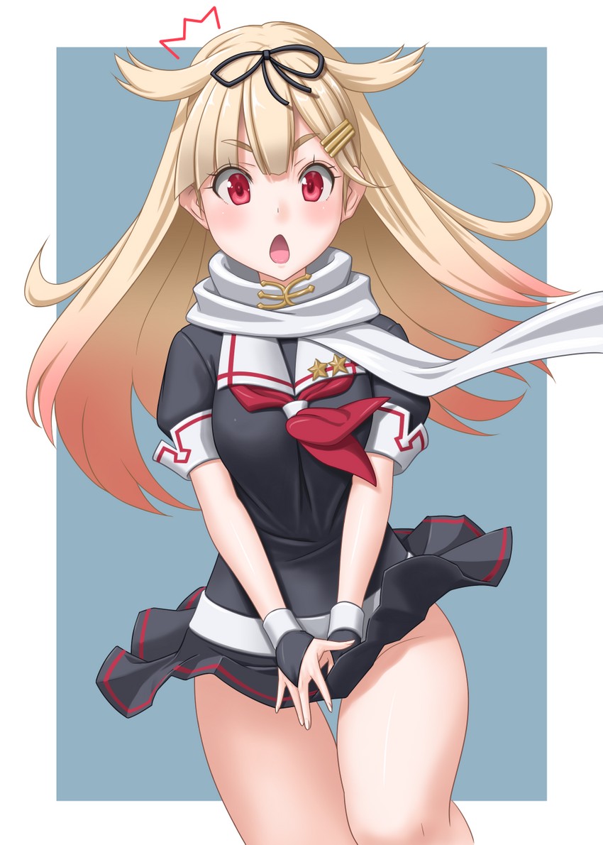 yuudachi and yuudachi kai ni (kantai collection) drawn by t2r