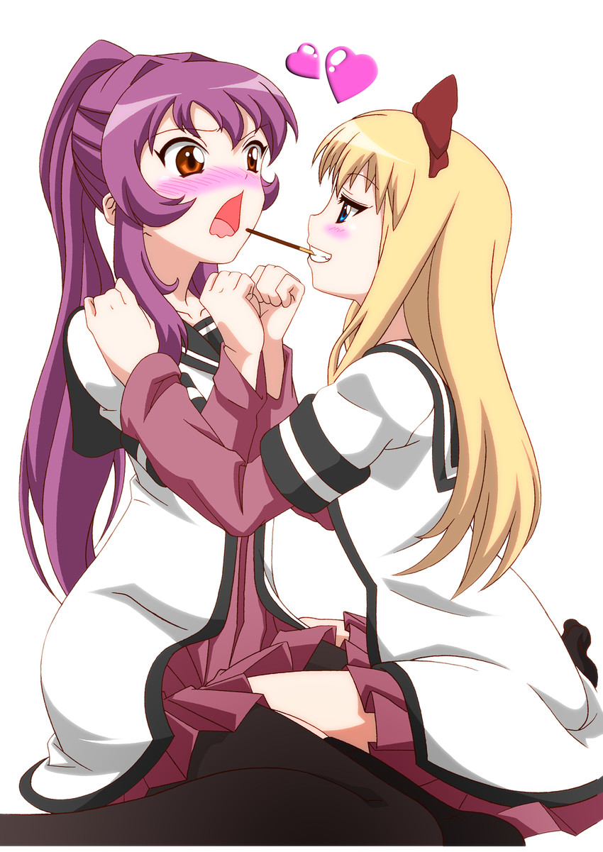 toshinou kyouko and sugiura ayano (yuruyuri) drawn by tatsuya_(guild_plus)