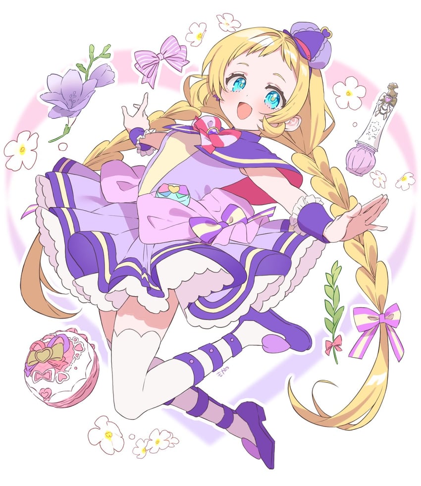 inukai iroha and cure friendy (precure and 1 more) drawn by mokano_n