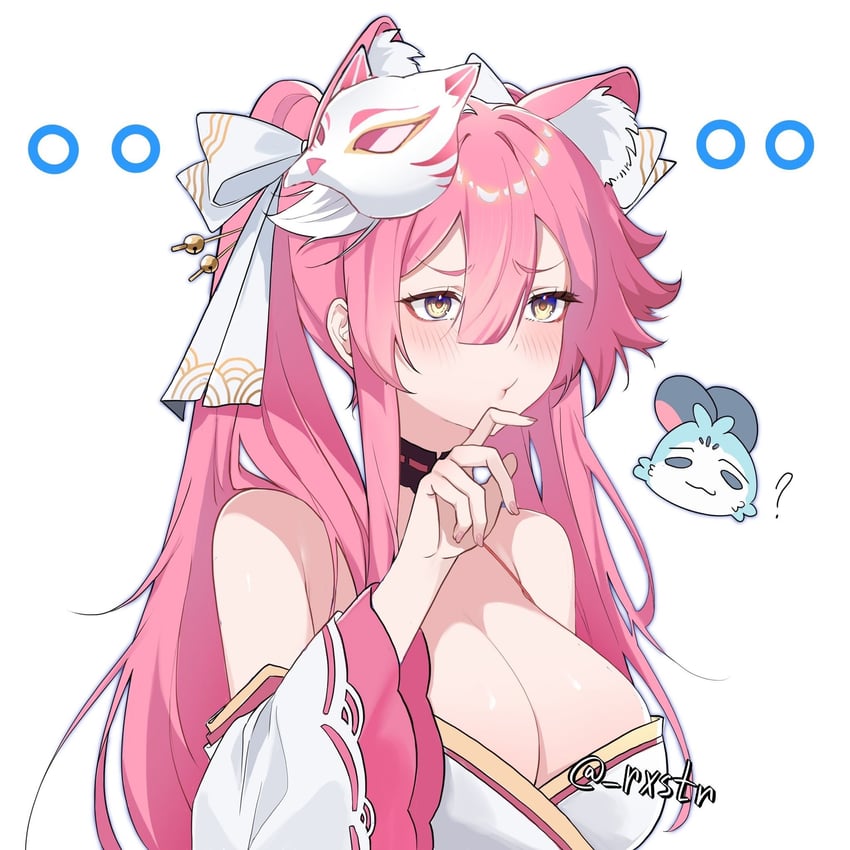 raora panthera and chattino (hololive and 1 more) drawn by andromeda_(rxstr)