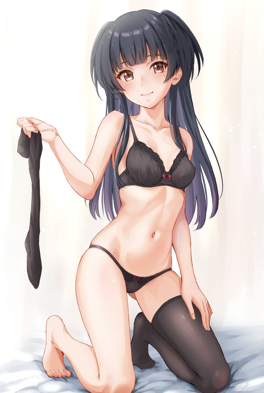 mayuzumi fuyuko (idolmaster and 1 more) drawn by ca_paria