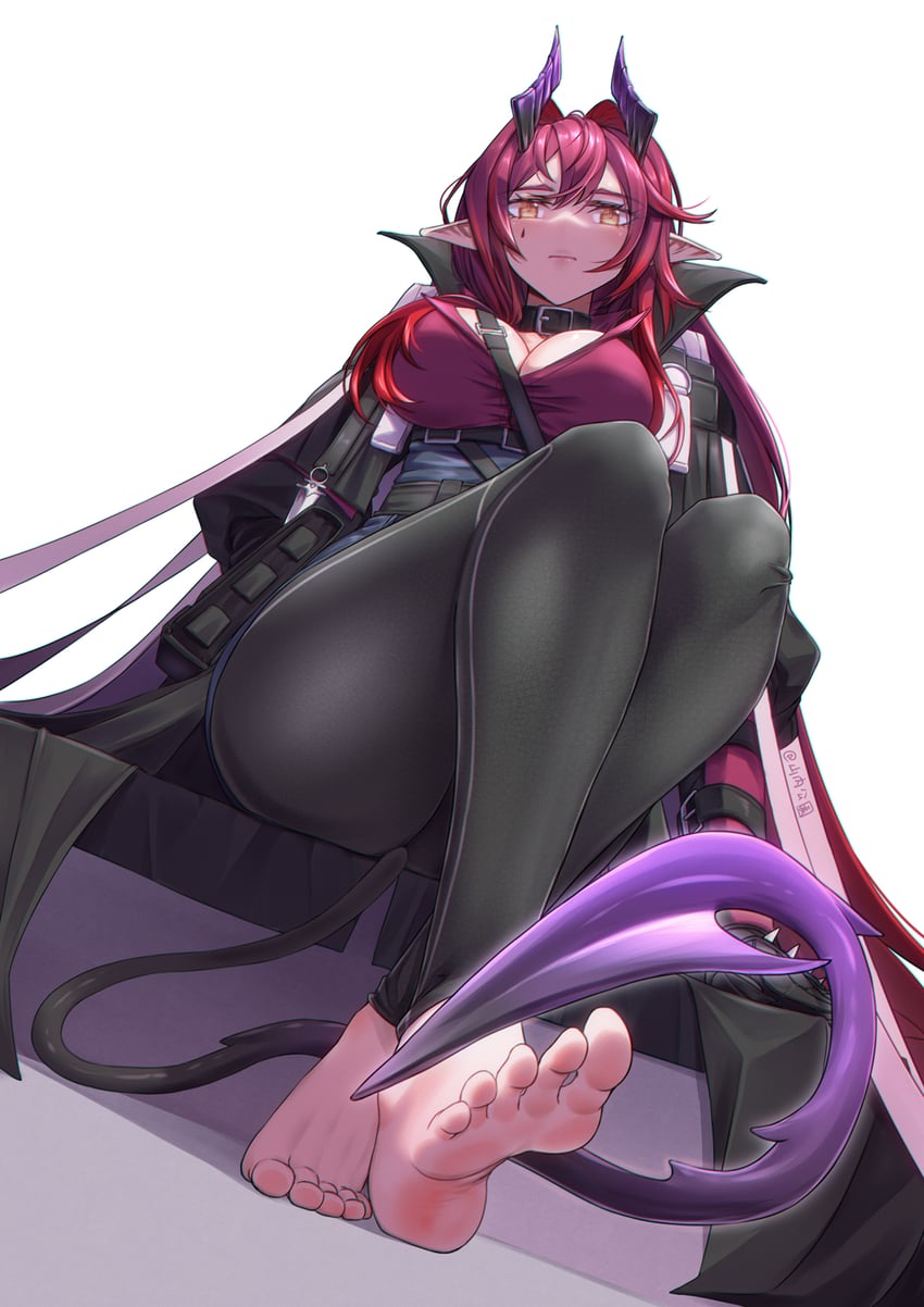 ascalon (arknights) drawn by yamauchi_(conan-comy)