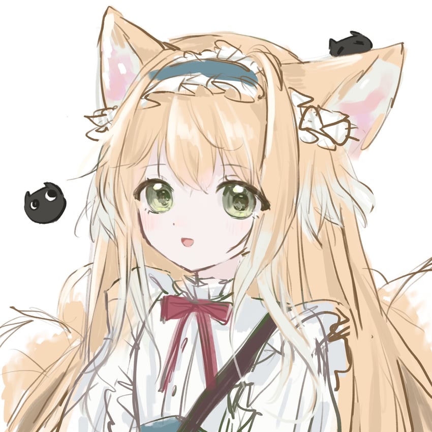 suzuran and heixiu (arknights and 1 more) drawn by faye_(0365656247)