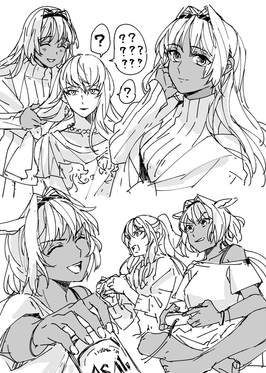 caenis and kirschtaria wodime (fate and 1 more) drawn by tsengyun