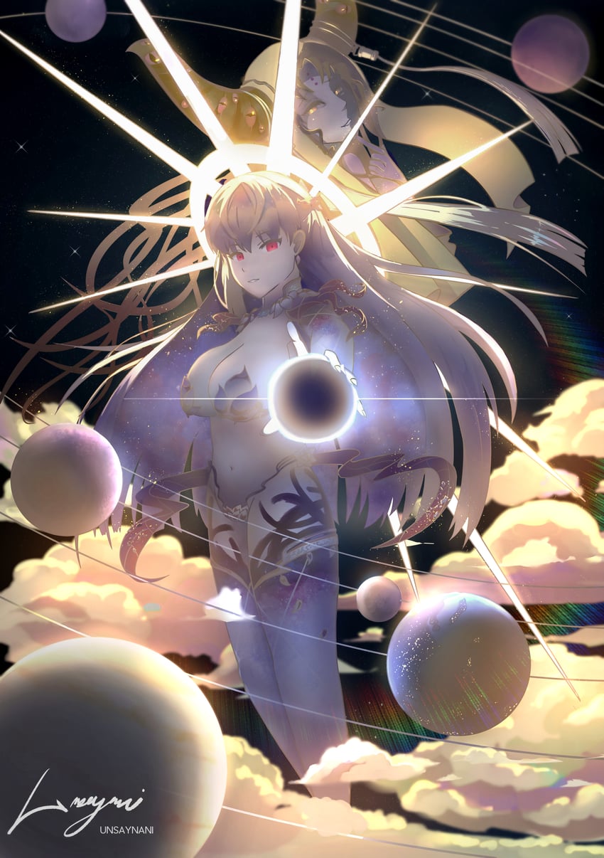 sessyoin kiara and kama (fate and 1 more) drawn by unsaynani
