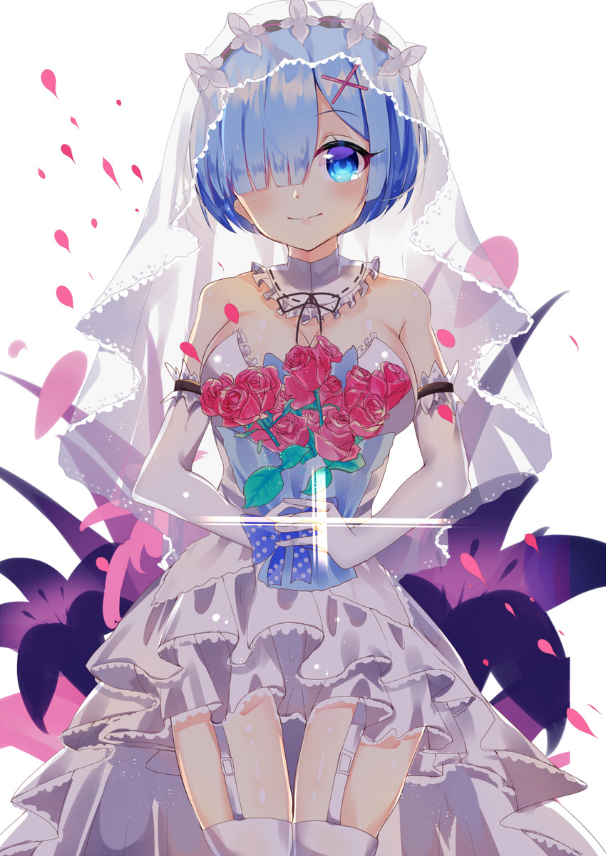 rem (re:zero kara hajimeru isekai seikatsu) drawn by timins