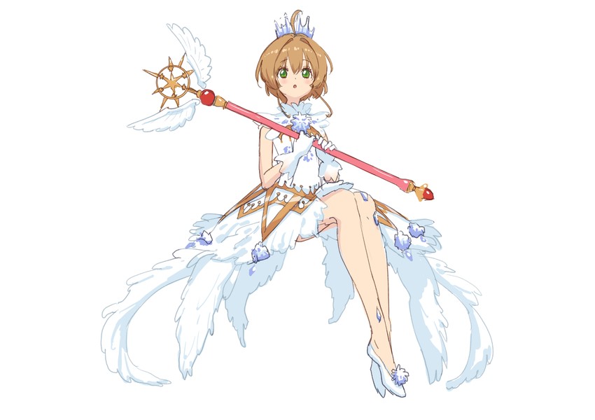 kinomoto sakura (cardcaptor sakura and 1 more) drawn by green322