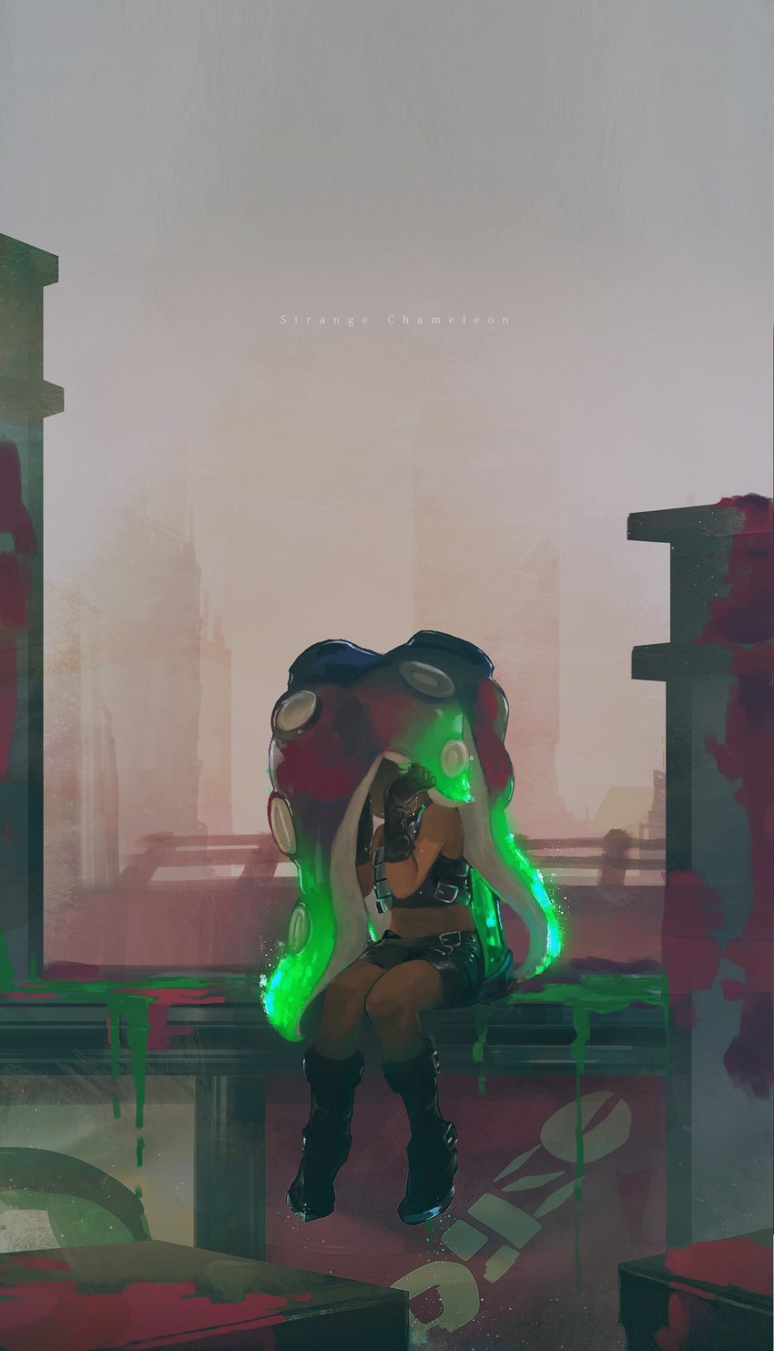 marina and takozonesu (splatoon and 1 more) drawn by kashu_(hizake)