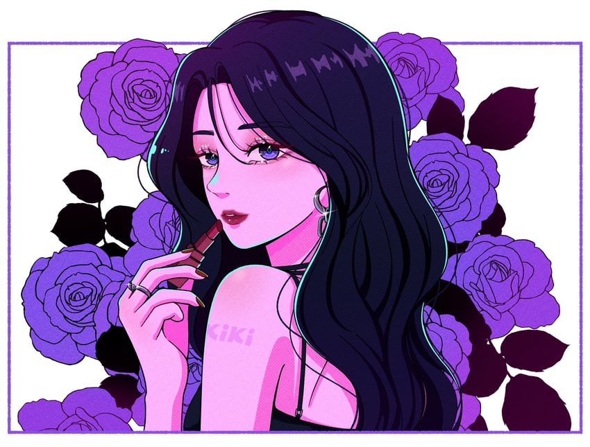 karina (real life and 1 more) drawn by sail_ofhope