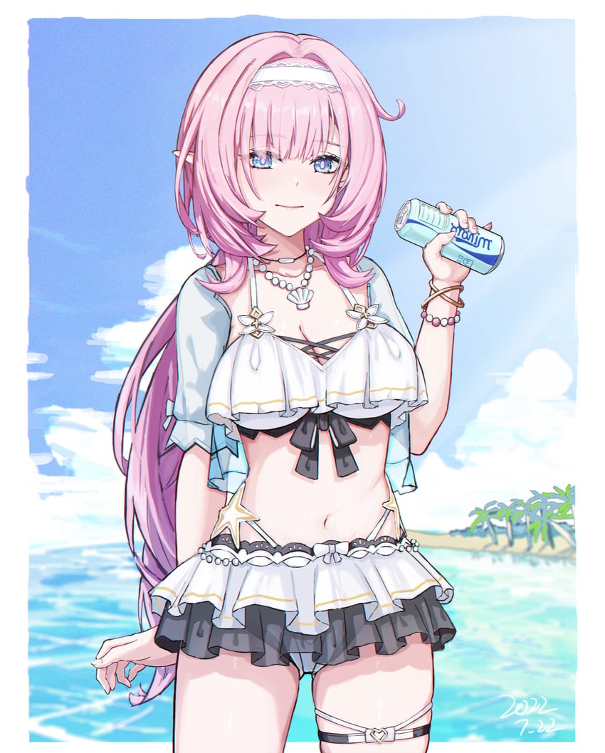 elysia (honkai and 1 more) drawn by kabuto_tong