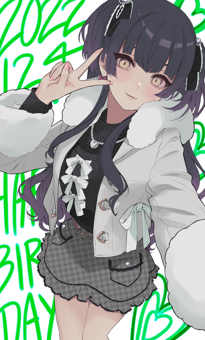 mayuzumi fuyuko (idolmaster and 1 more) drawn by a01macaron