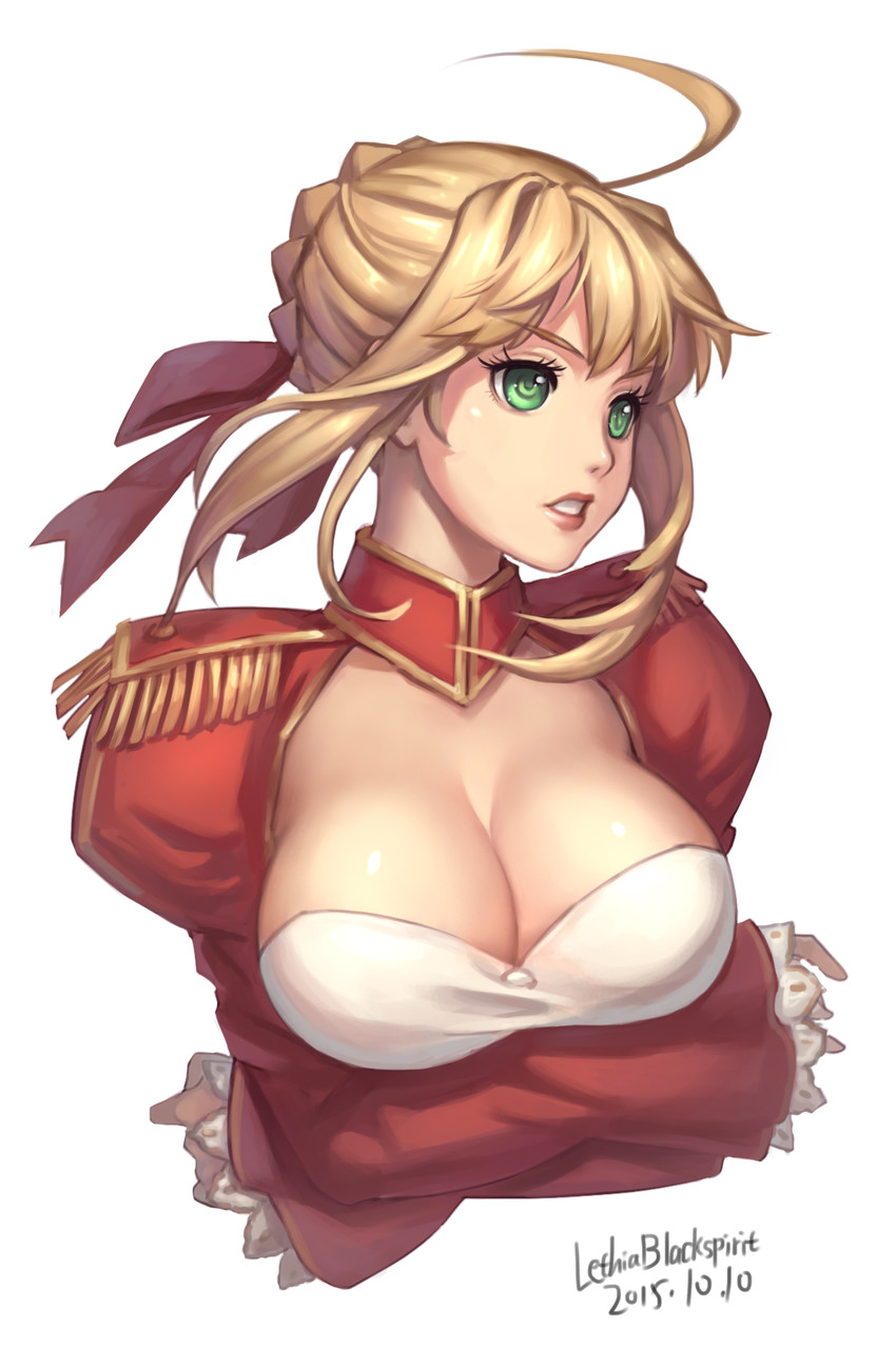 nero claudius (fate and 1 more) drawn by yuwei_li