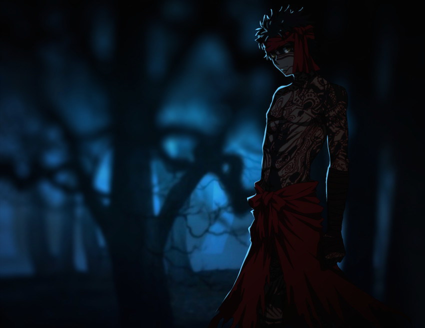 angra mainyu (fate and 1 more) drawn by applechoc
