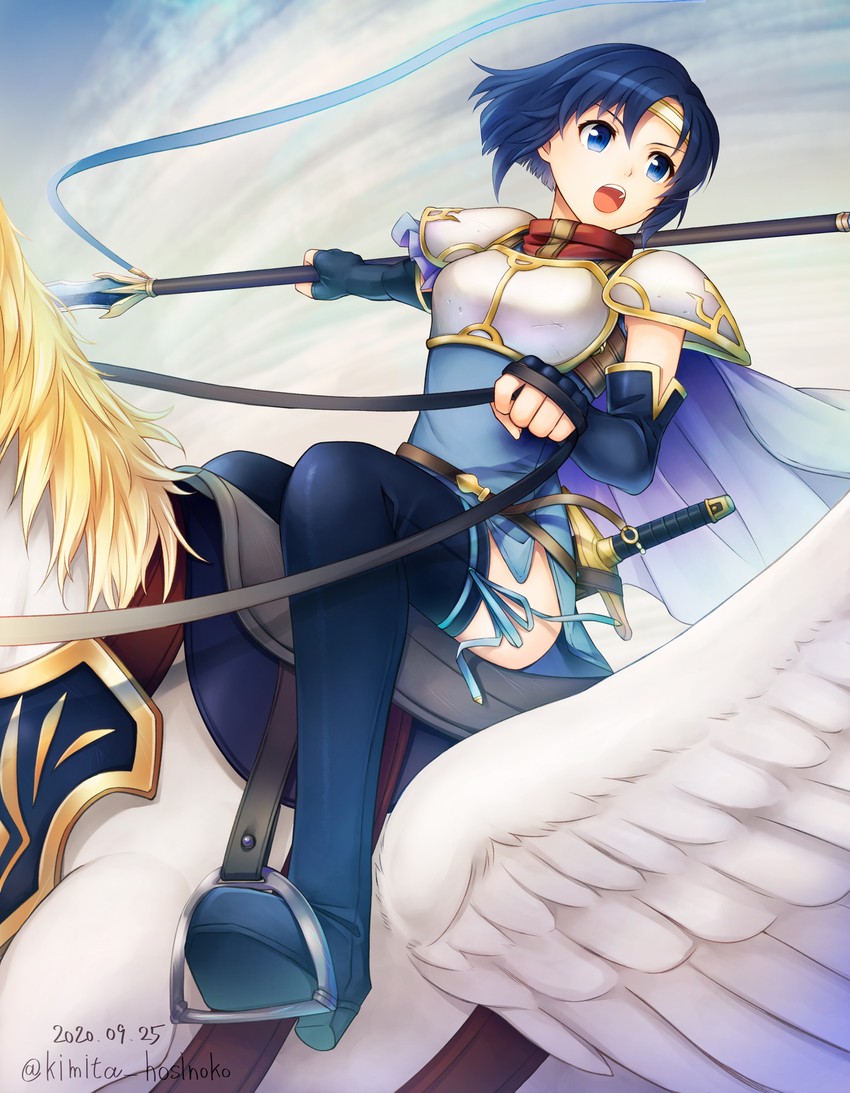catria (fire emblem and 1 more) drawn by kimita_(kiokunoumi)