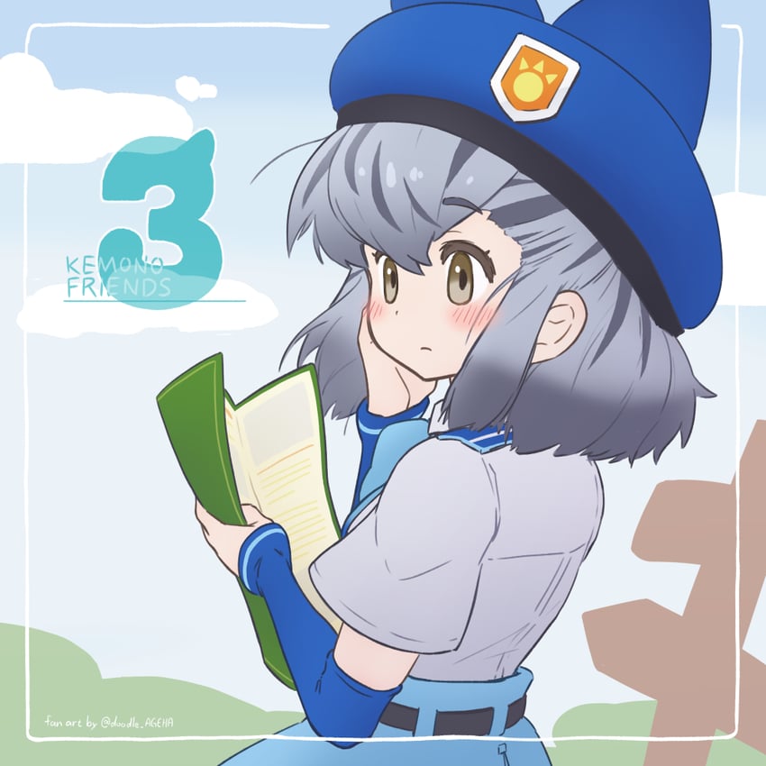 hikari (kemono friends and 1 more) drawn by da_(bobafett)