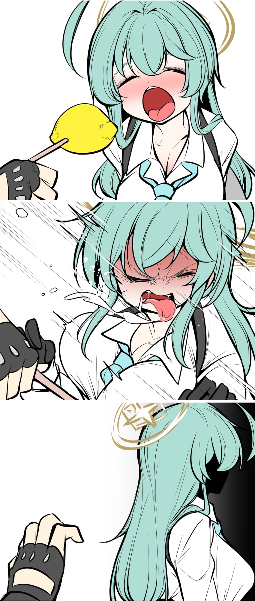 hoshino and yume (blue archive) drawn by mine_thrower_(ore_no_bakudan)