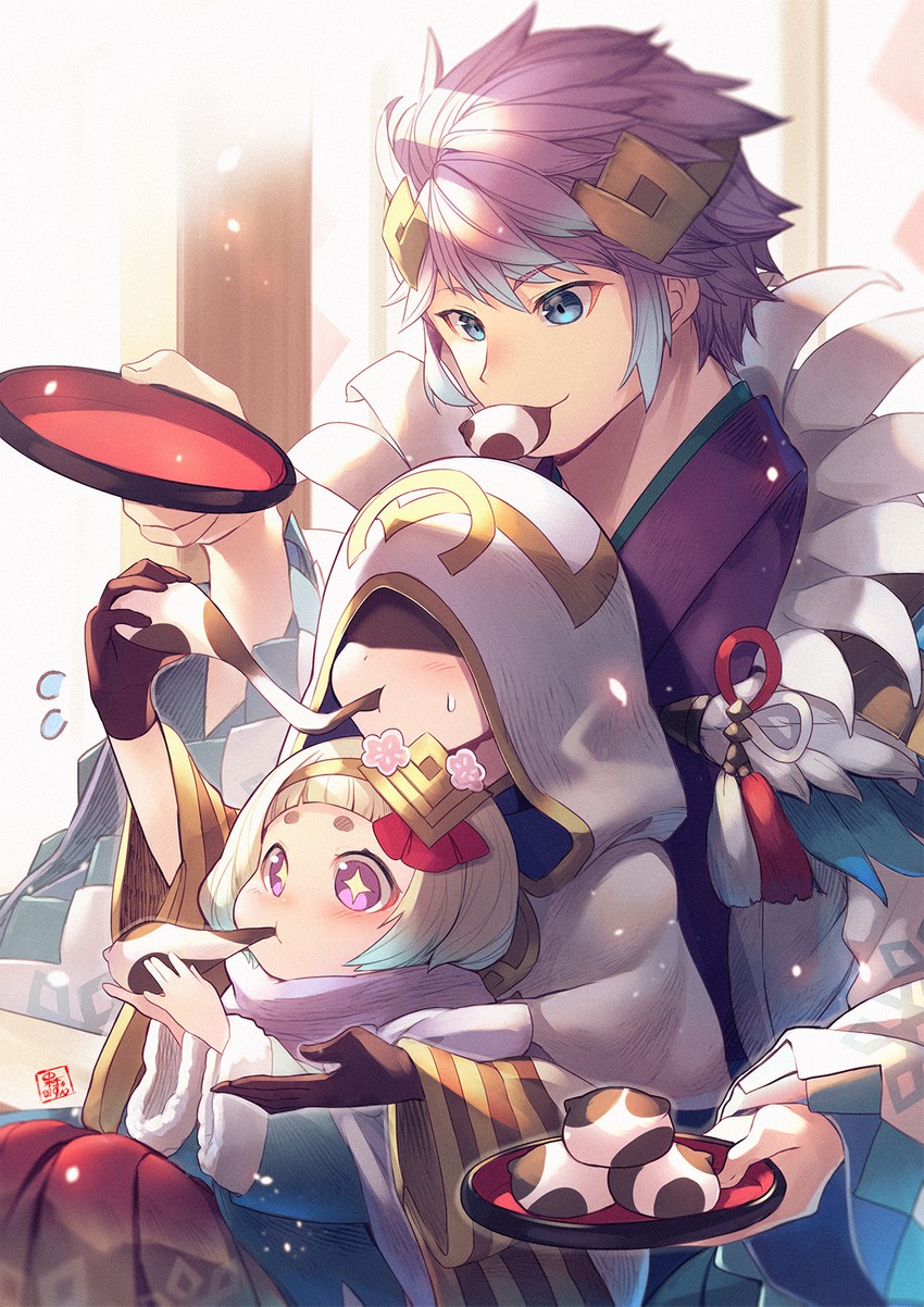kiran, ylgr, and hrid (fire emblem and 1 more) drawn by nakabayashi_zun