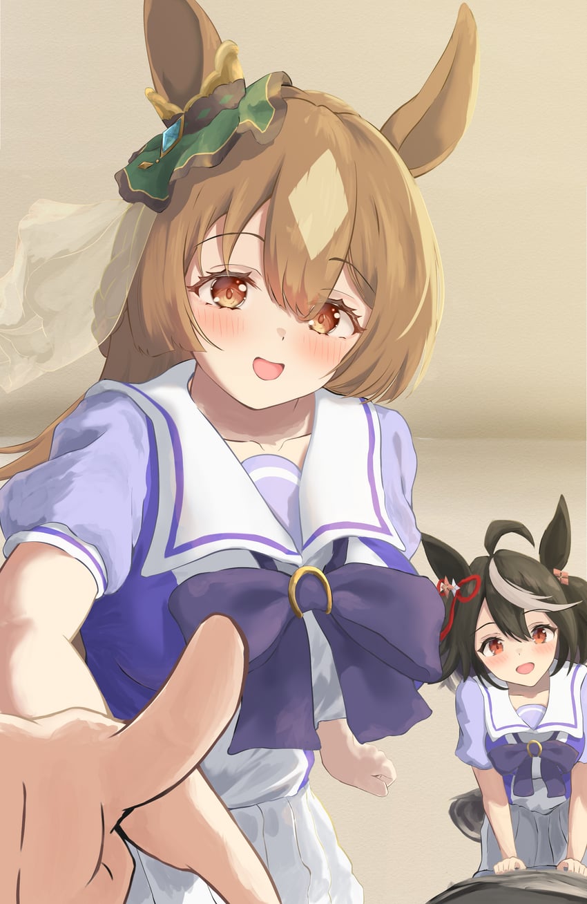 satono diamond and kitasan black (umamusume) drawn by p1_fcoyaa