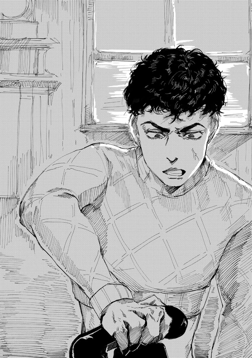 guido mista (jojo no kimyou na bouken and 1 more) drawn by kimeohandream