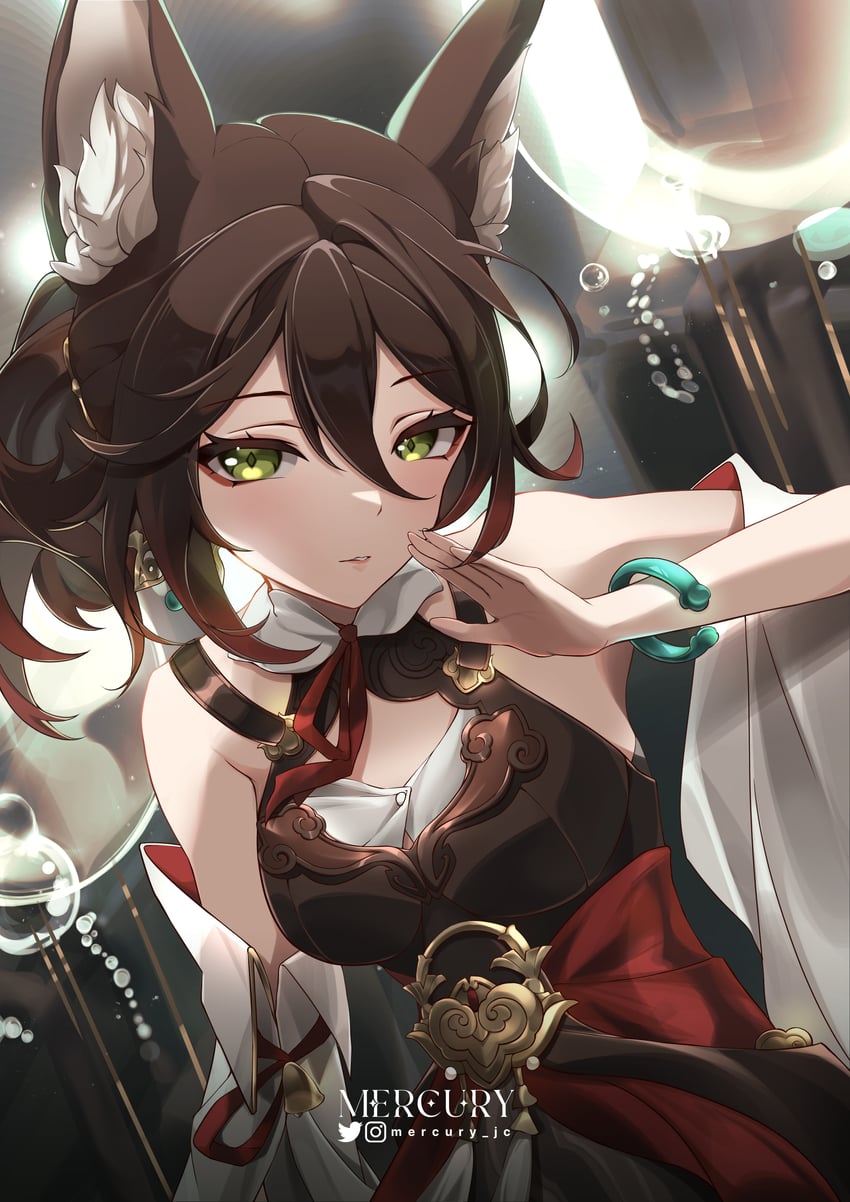 tingyun (honkai and 1 more) drawn by mercury_jc